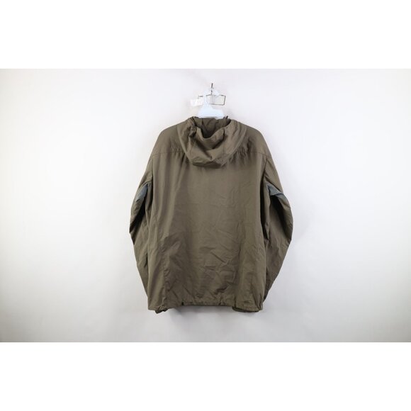 Royal Robbins Mens Medium Distressed Full Zip Hooded Windbreaker Rain Jacket - Picture 15 of 16